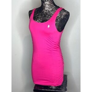 Y2K Mini Sleeveless Custom Pink Mini Dress Size Medium